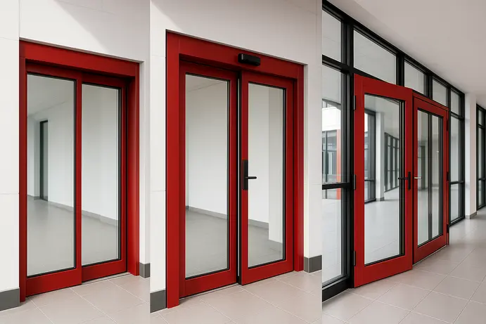 סוגי דלתות אוטומטיות שונות