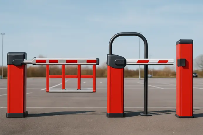 סוגי מחסומי זרוע חשמליים שונים