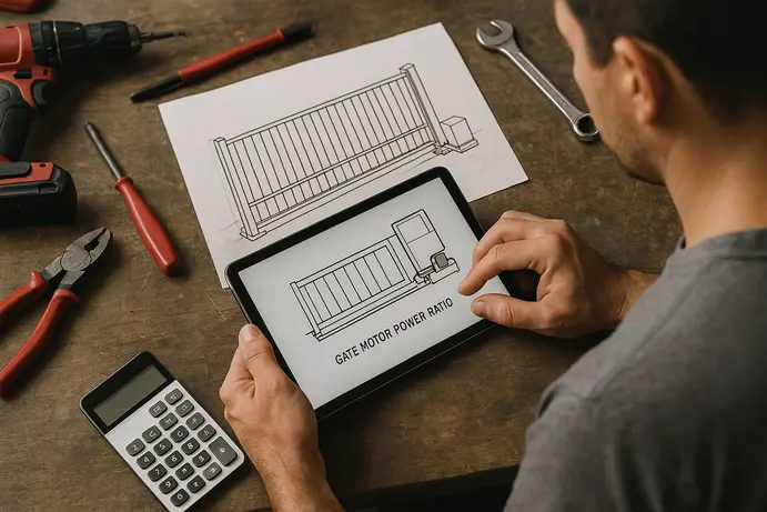 פרמטרים קריטיים בבחירת מנוע לשער