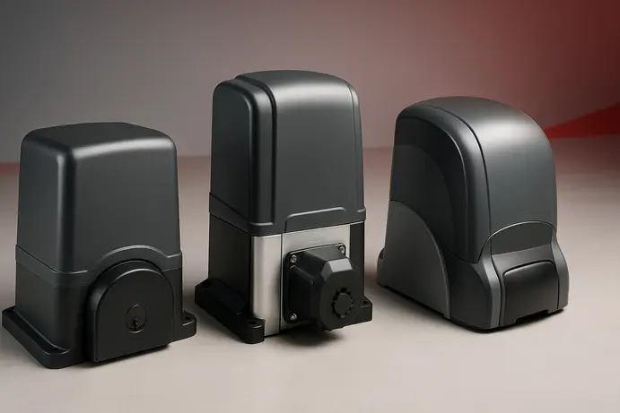 סוגי מנועים לשערים חשמליים