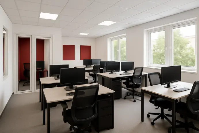 בידוד אקוסטי של דלתות PVC