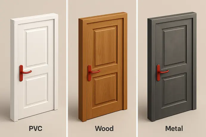 השוואת חומרי דלתות לעסקים