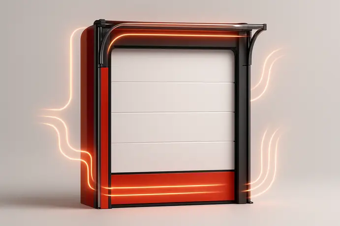 חיסכון אנרגטי בדלתות מהירות PVC