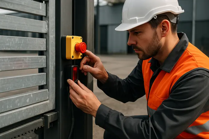 תקן בטיחות ישראלי SI 900-21.03 לשערים אוטומטיים