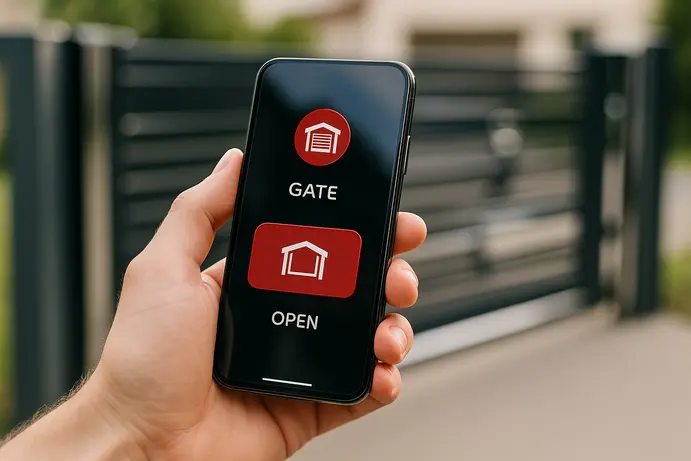 שליטה חכמה ונוחה בשער אוטומטי