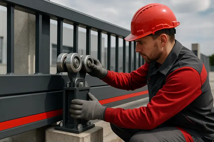 התקנה מקצועית של שער קונזולי