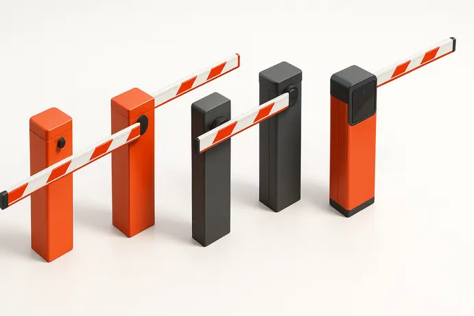 סוגי מחסומי זרוע שונים