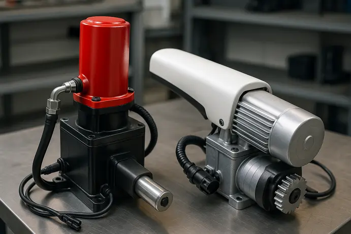 השוואה טכנולוגית בין סוגי מנועים לשערים כבדים