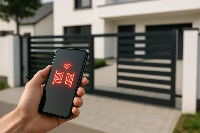 שליטה חכמה על שערים חשמליים עם מערכות בית חכם