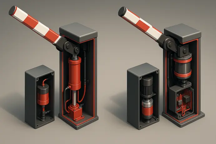 השוואה בין טכנולוגיות מחסומים חשמליים