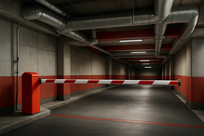 מחסומים חשמליים בחניונים תת קרקעיים