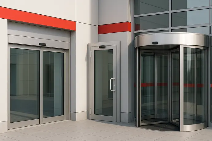 סוגים שונים של דלתות אוטומטיות ומערכות הינע