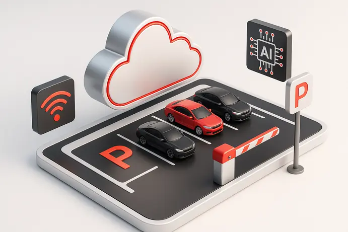 ניהול חניון מבוסס ענן וטכנולוגיה מתקדמת