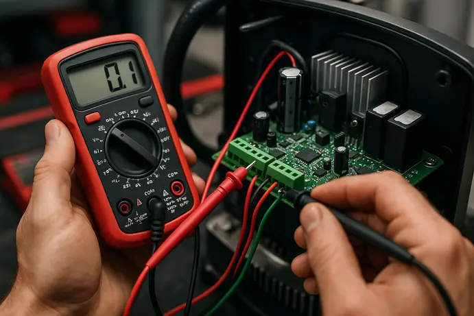 תהליך אבחון תקלות בשער חשמלי