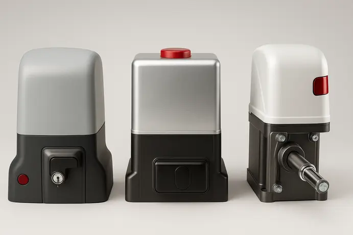 סוגי מנועים לשערים בשוק הישראלי