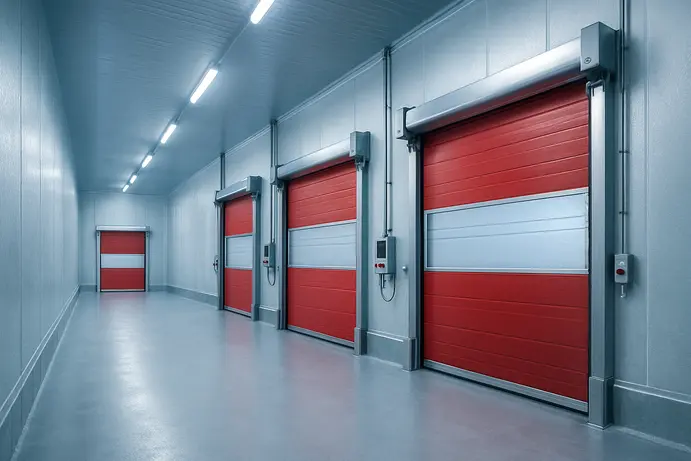 חיסכון באנרגיה עם דלתות מהירות