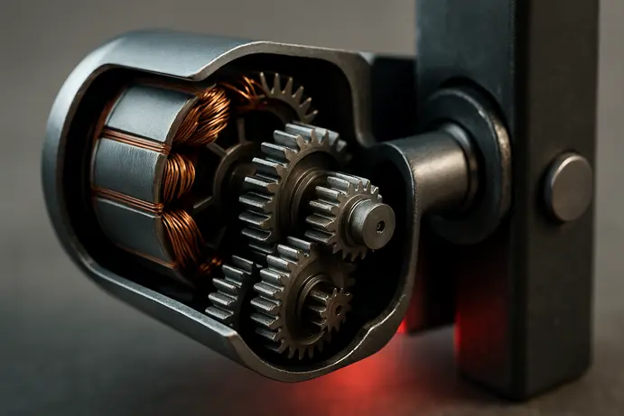 מנוע חשמלי לשער עקרונות פעולה