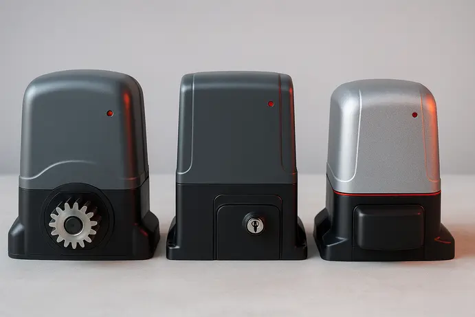 סוגי מנועים לשערים חשמליים