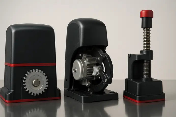 סוגי מנועים וביצועים לשערים