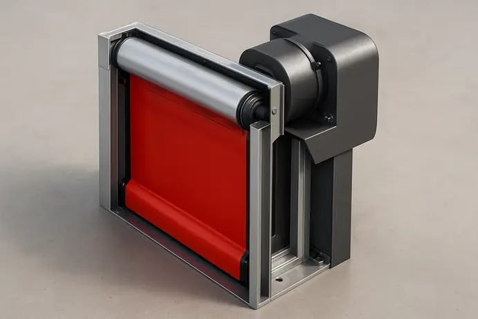 מבנה פנימי של דלת מהירה