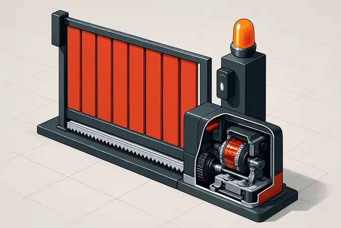 סקירה טכנולוגית של שערים אוטומטיים חכמים