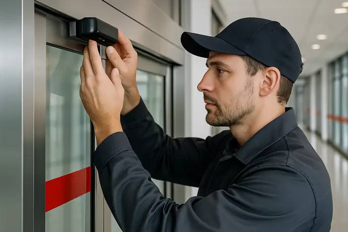 התקנת דלתות אוטומטיות לפי תקני בטיחות