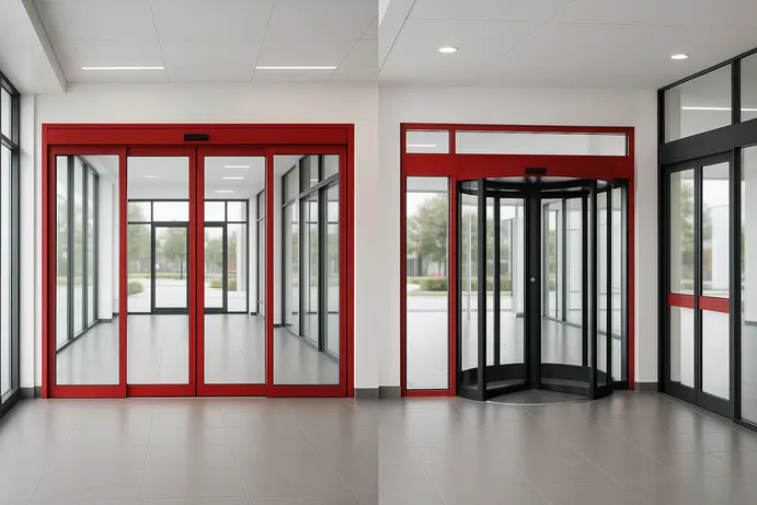 סוגים שונים של דלתות אוטומטיות לעסקים