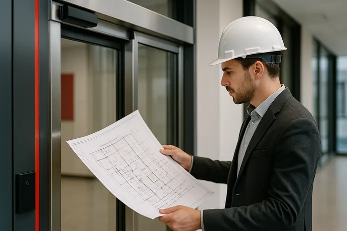 דרישות חוקיות להתקנת דלתות אוטומטיות בשנת 2025