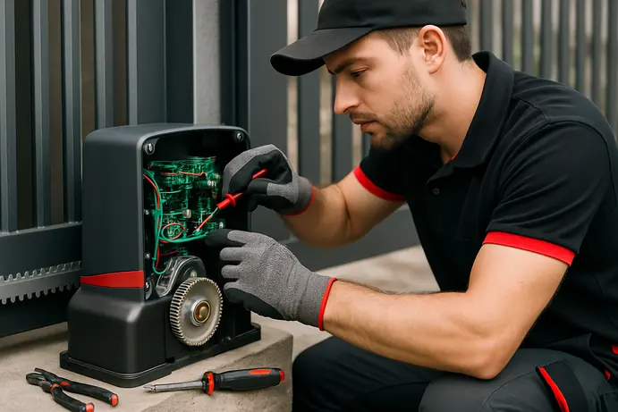 טכנאי מקצועי בודק שער חשמלי