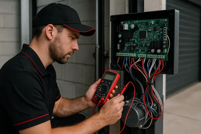 תהליך תיקון מקצועי של שער