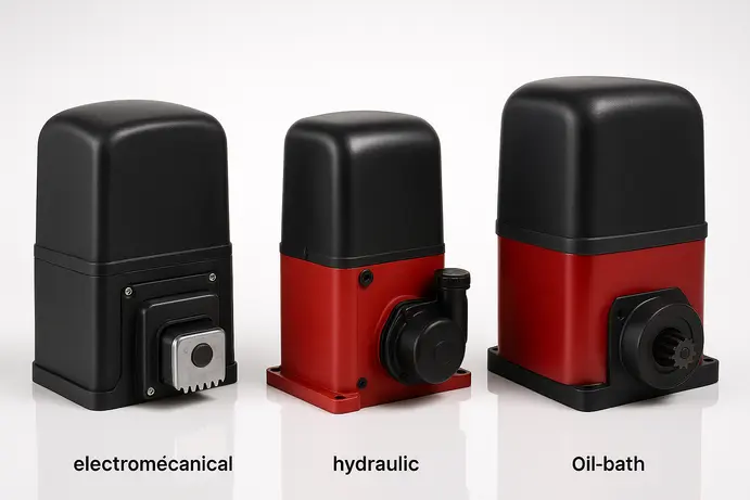 סוגי מנועים לשערים חשמליים