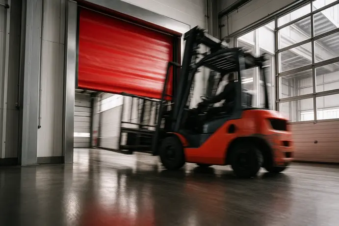 יעילות תפעולית של דלתות מהירות