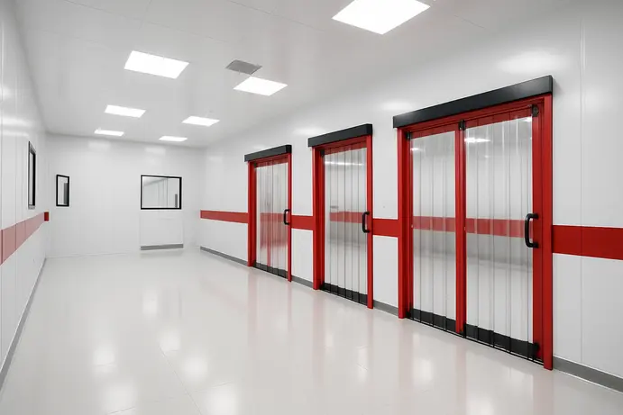 דלתות PVC לחדרים נקיים