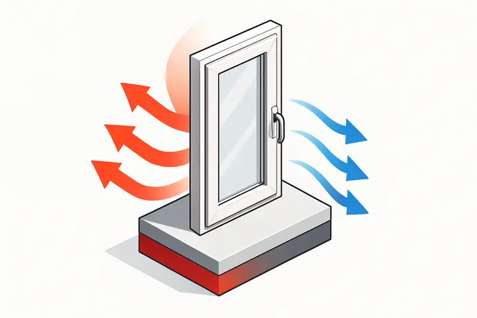 בידוד תרמי בדלתות PVC